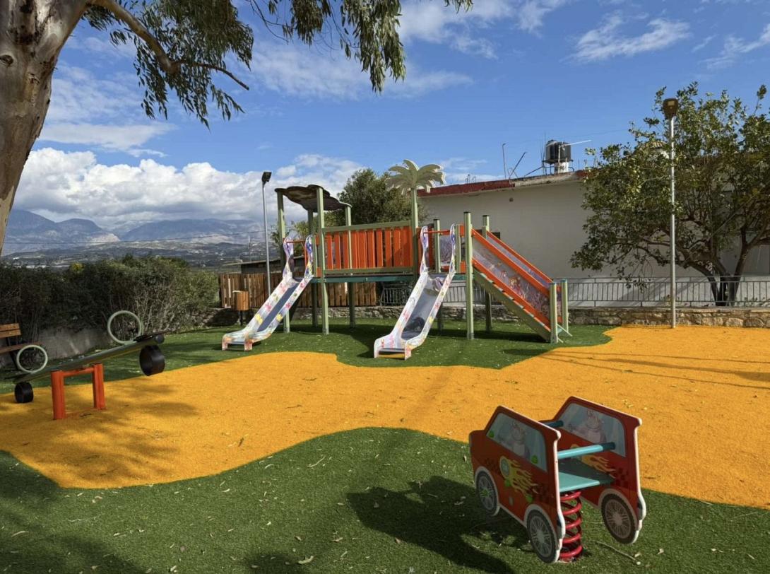 παιδικη χαρα δημου φαιστου