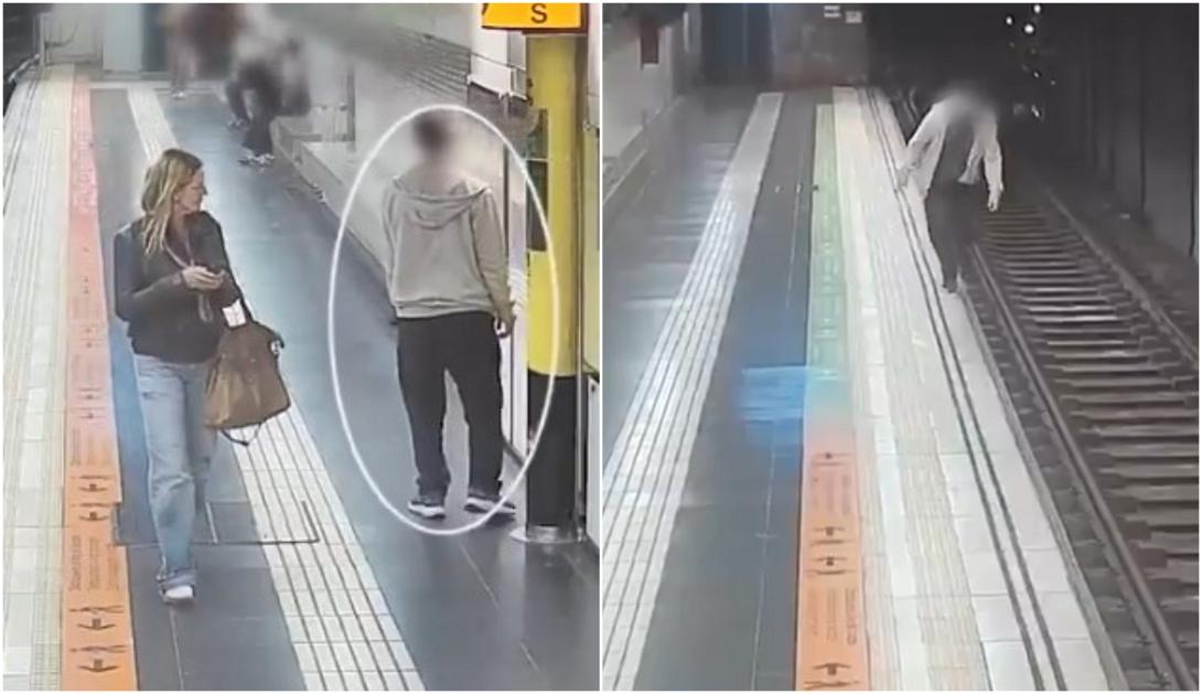 Μετρό διάσωση Βαρκελώνη