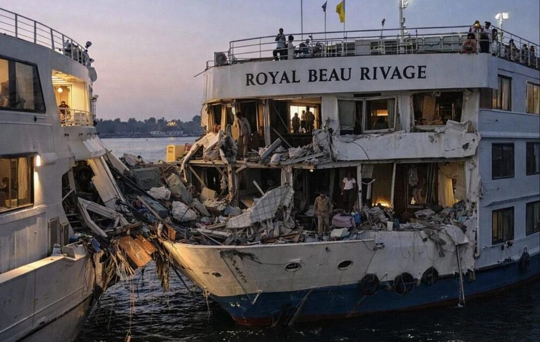 νεκρή, κρουαζιερόπλοια