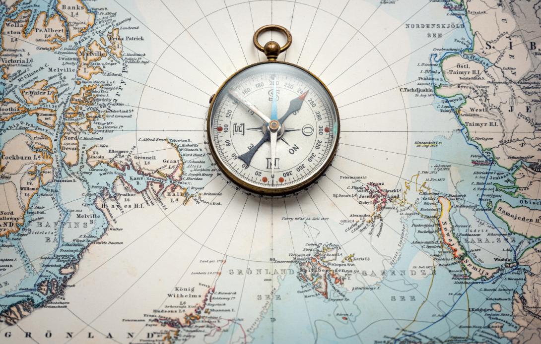 μαγνητικός βόρειος πόλος