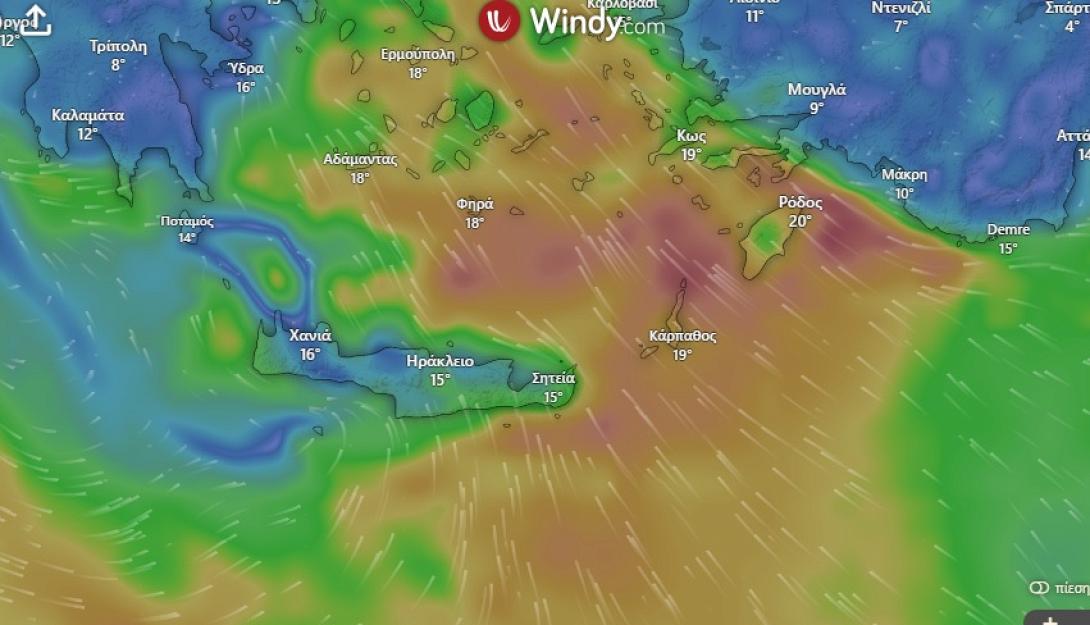 πινακας βροχης