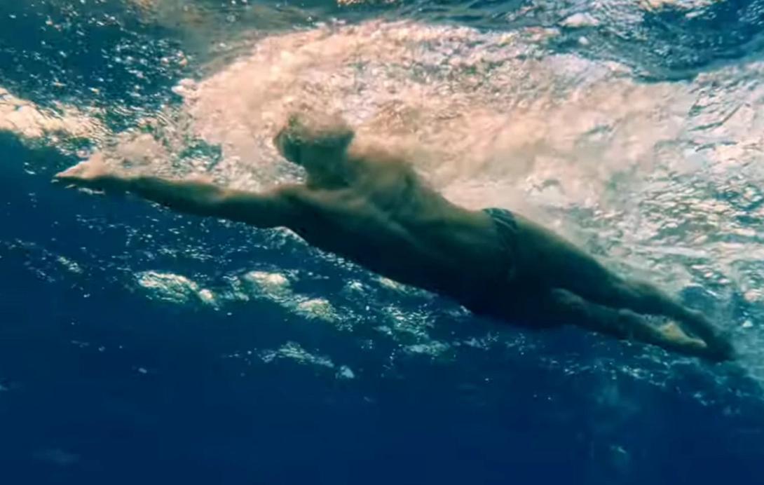 κολύμπι, χειροπέδες