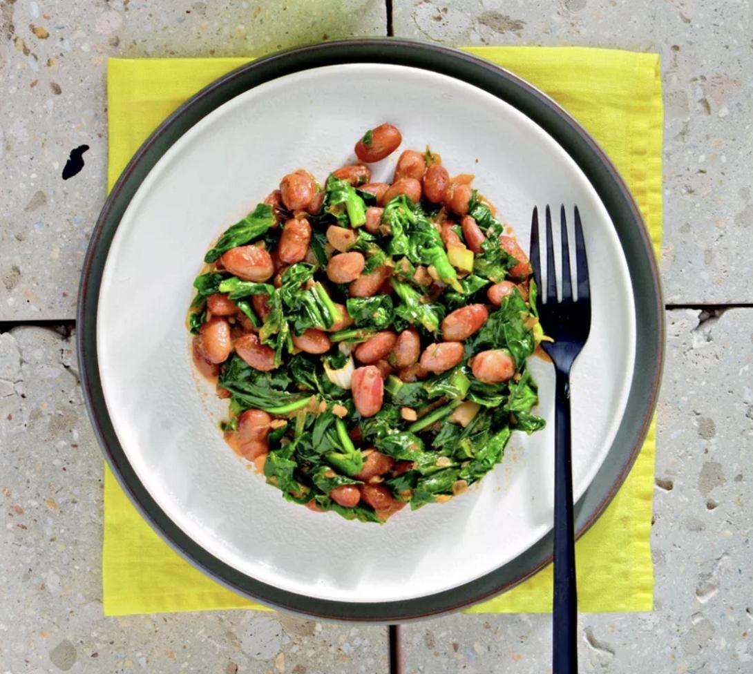 χάντρες, χόρτα