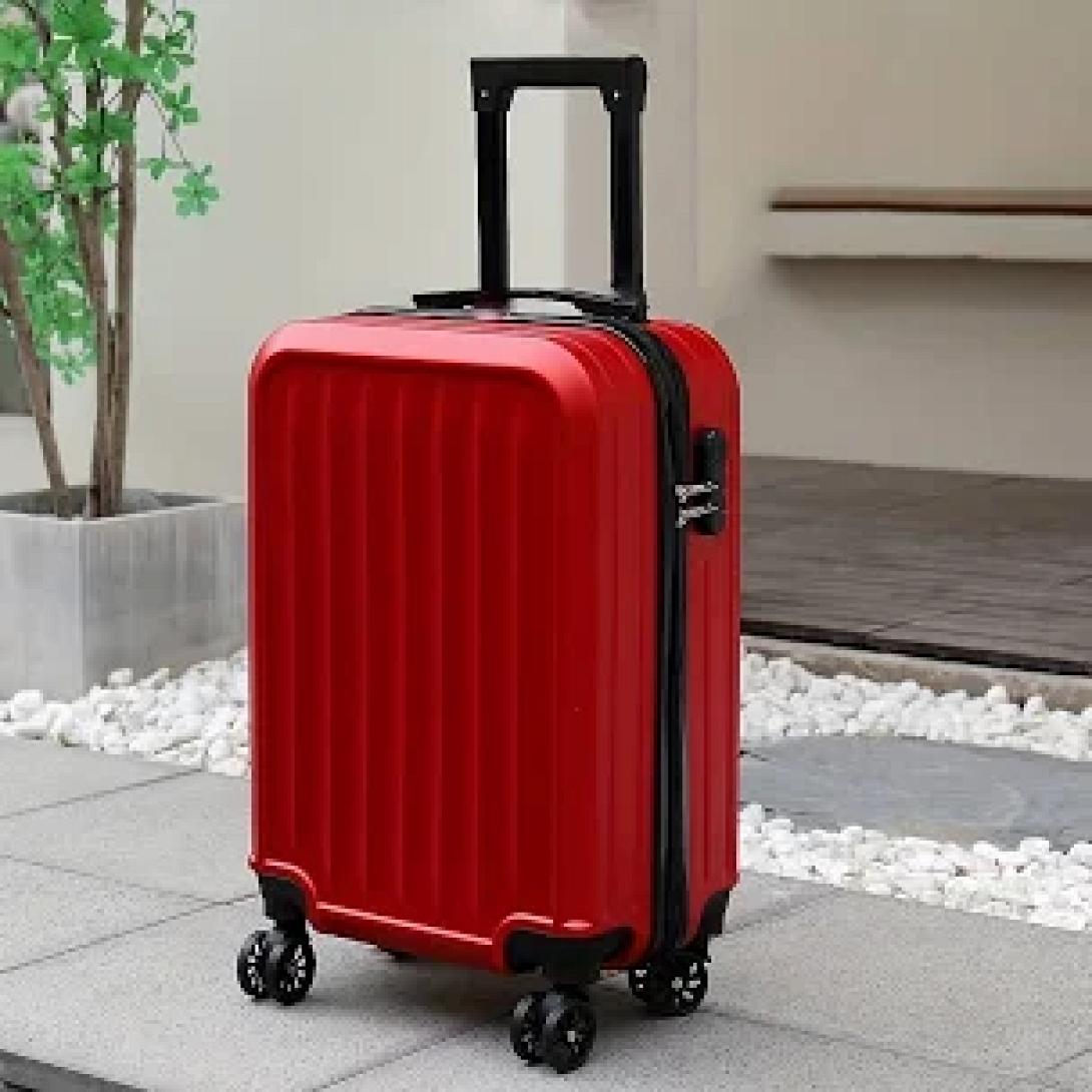 βαλίτσα, κόκκινη