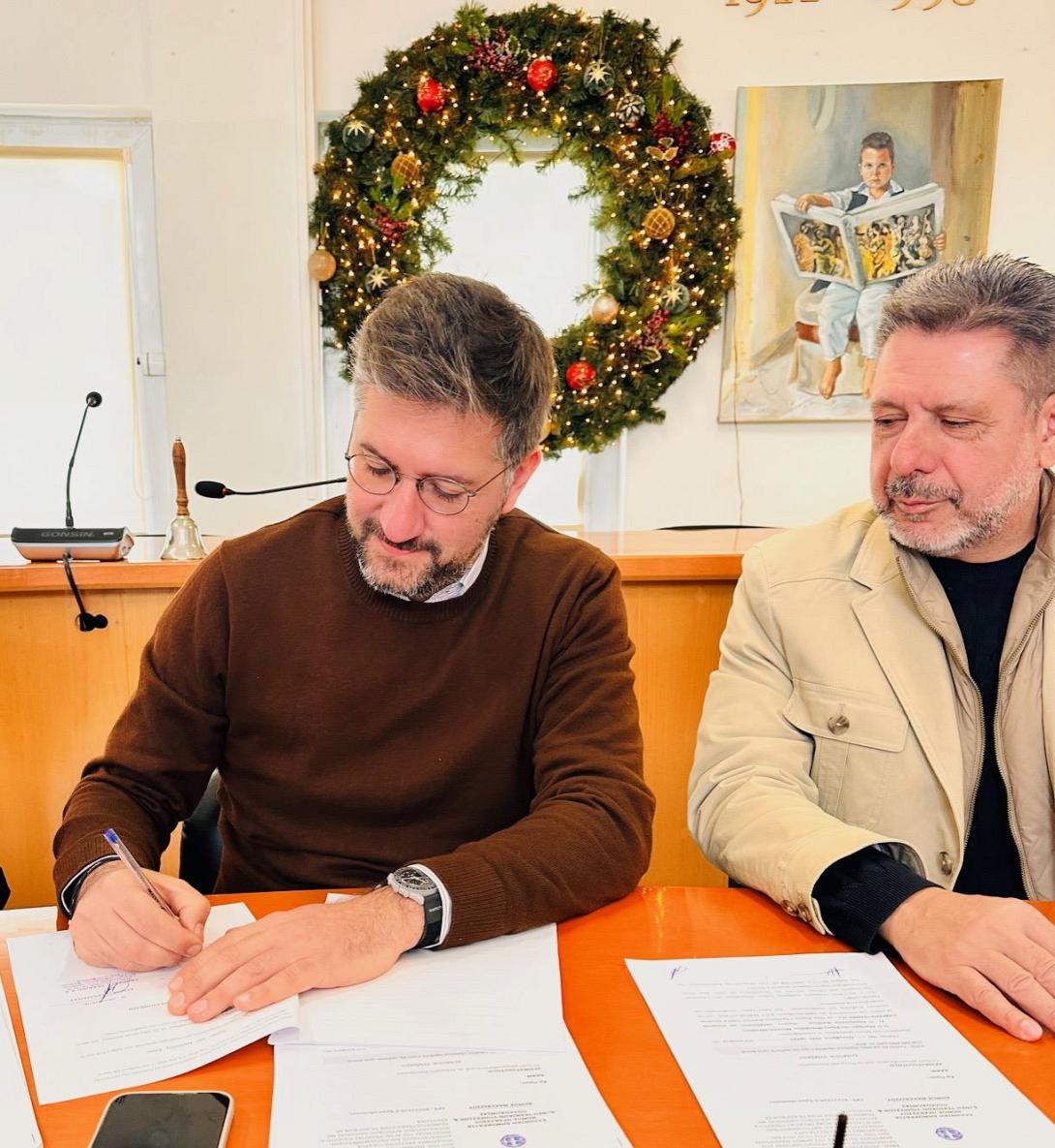 ΜΠΟΚΕΑΣ ΣΥΜΒΑΣΗ ΓΙΑ ΕΡΓΑ ΣΤΙΣ ΚΟΡΦΕΣ