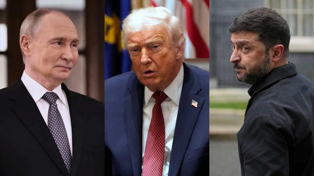 Τραμπ - Πούτιν - Ζελένσκι