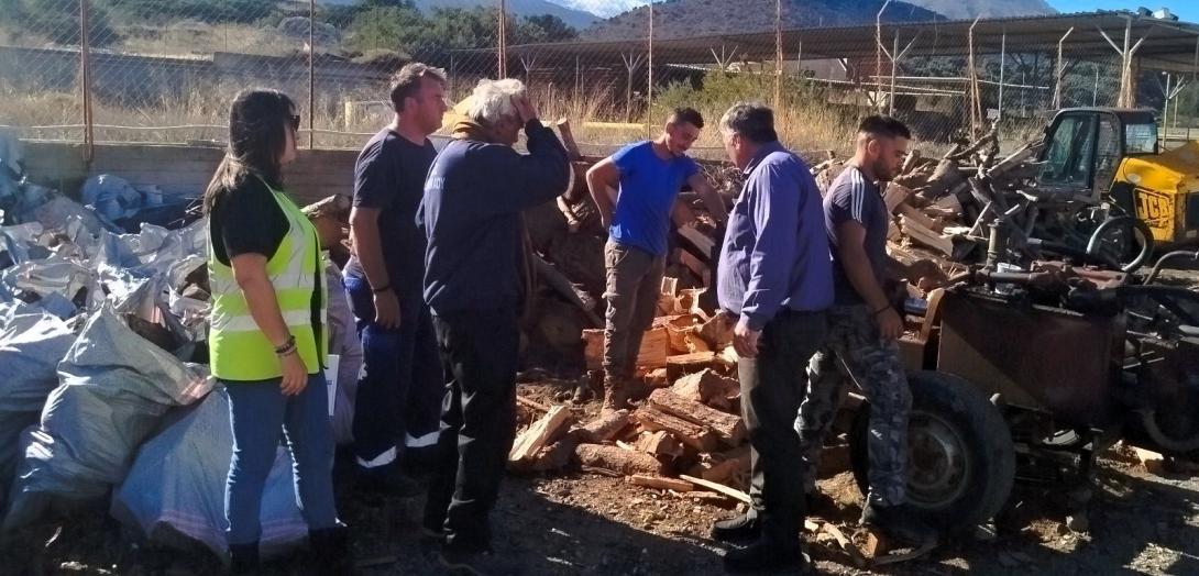 διανομή ξυλείας δήμος αγίου νικολάου