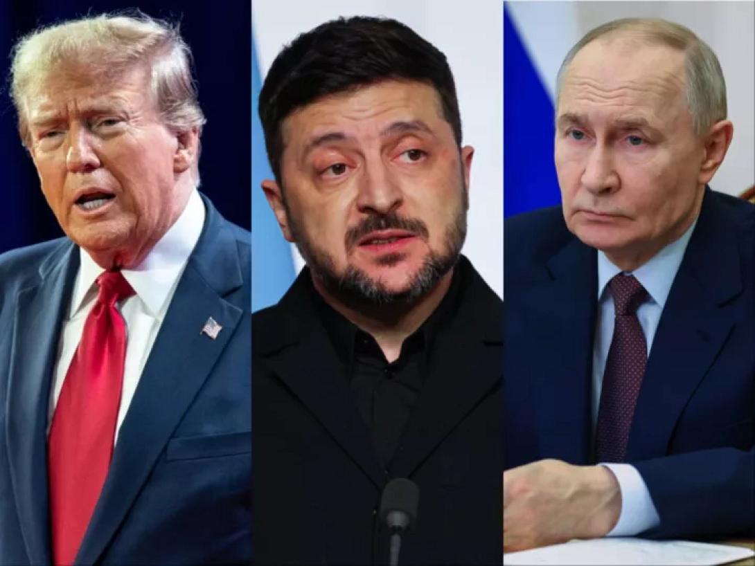 Τραμπ - Πούτιν - Ζελένσκι