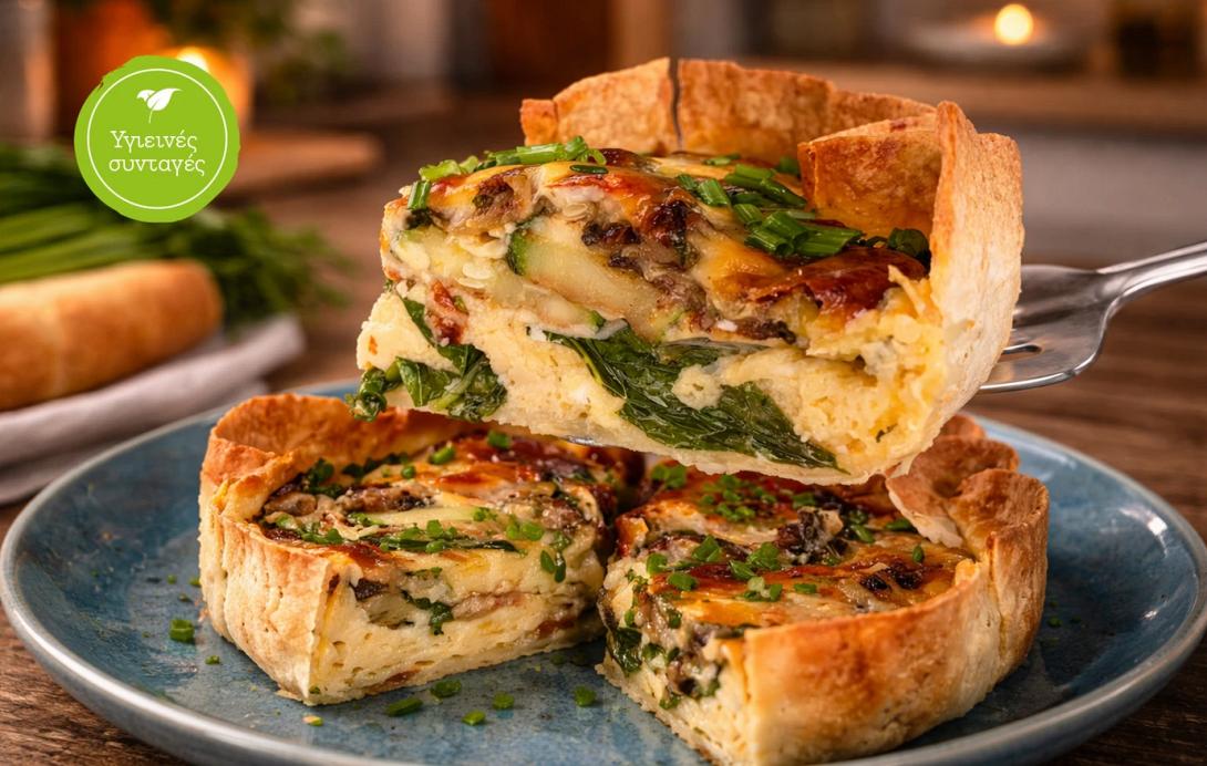 τορτιγια, λαχανικά