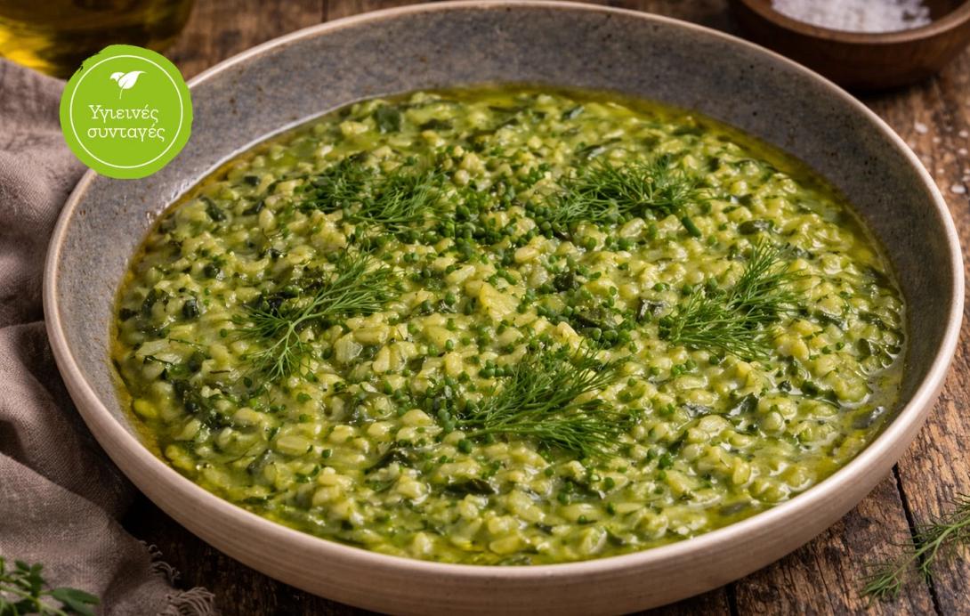 σπανάκι, ρύζι