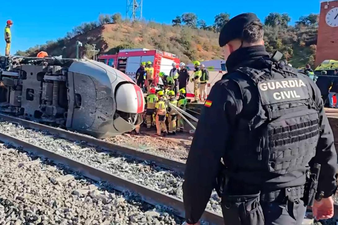 Ισπανία - σιδηροδρομικό δυστύχημα 