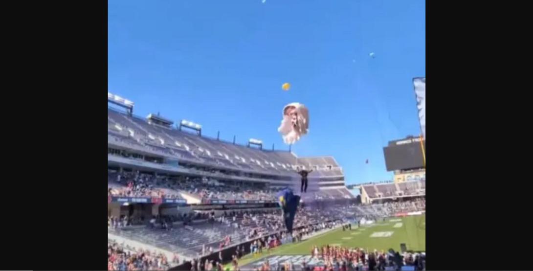 αλεξιπτωτιστής, δίχτυ