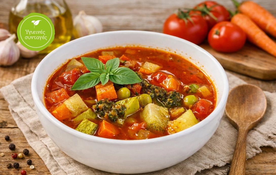 σούπα, λαχανικά