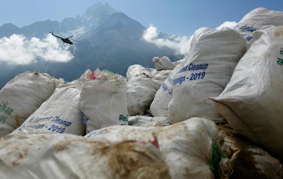έβερεστ, σκουπίδια