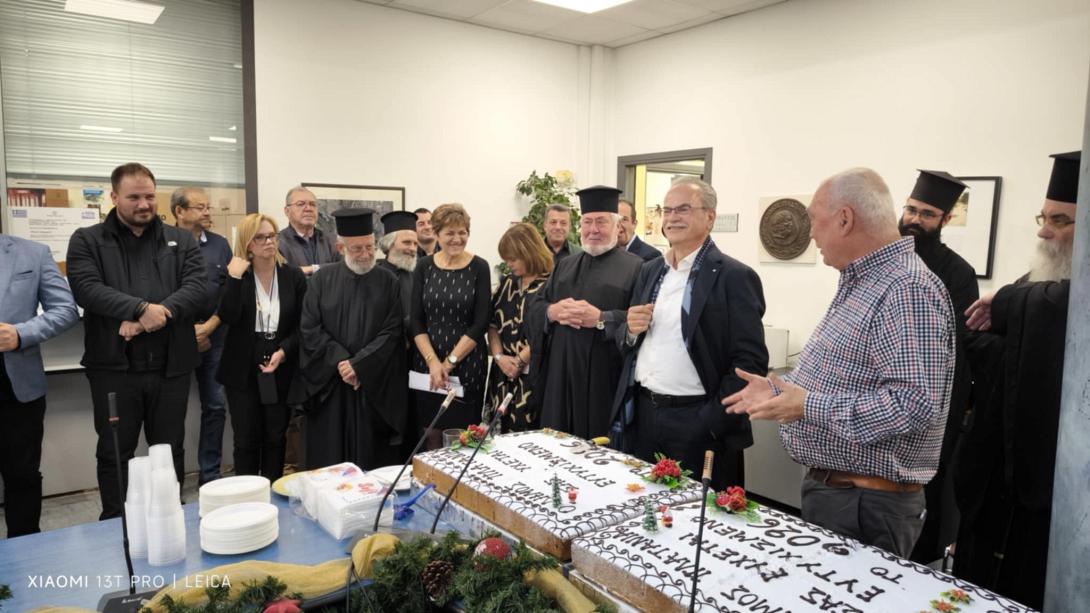 Κοπή πρωτοχρονιάτικης πίτας στον Δήμο Πλατανιά