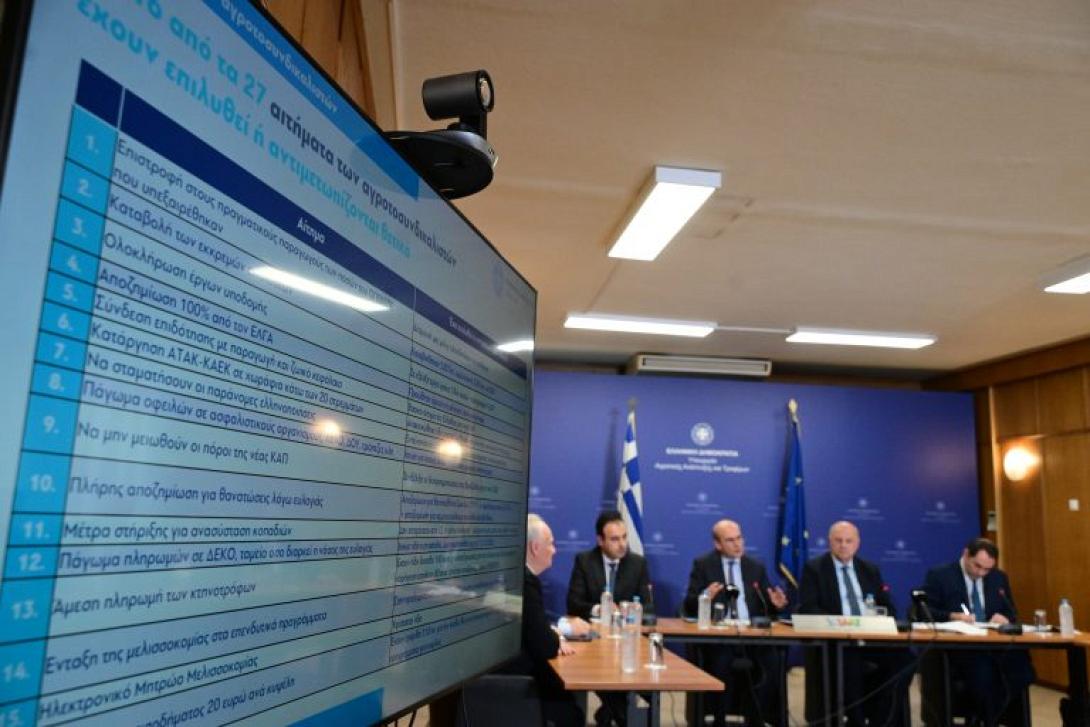 μέτρα - αγρότες 