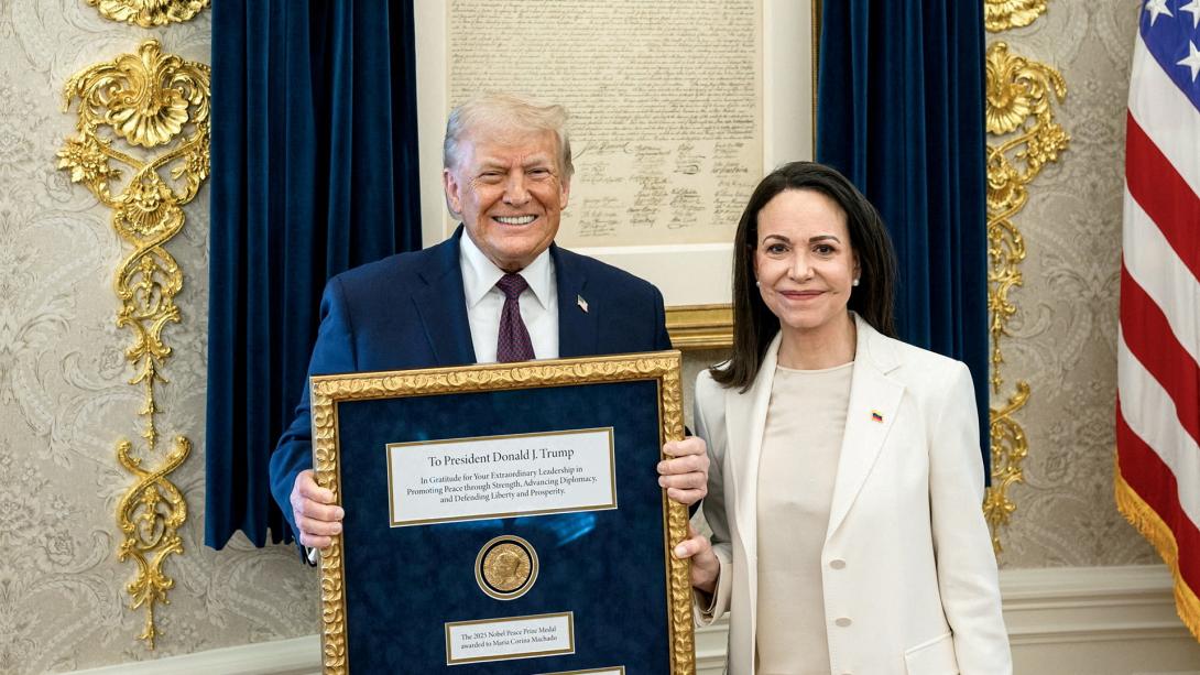 Νόμπελ Τραμπ Ματσάδο