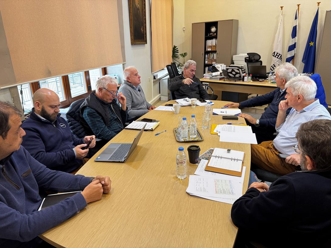 Συνάντηση του Αλ. Καλοκαιρινού με την Διοίκηση του Ο.Α.Κ 