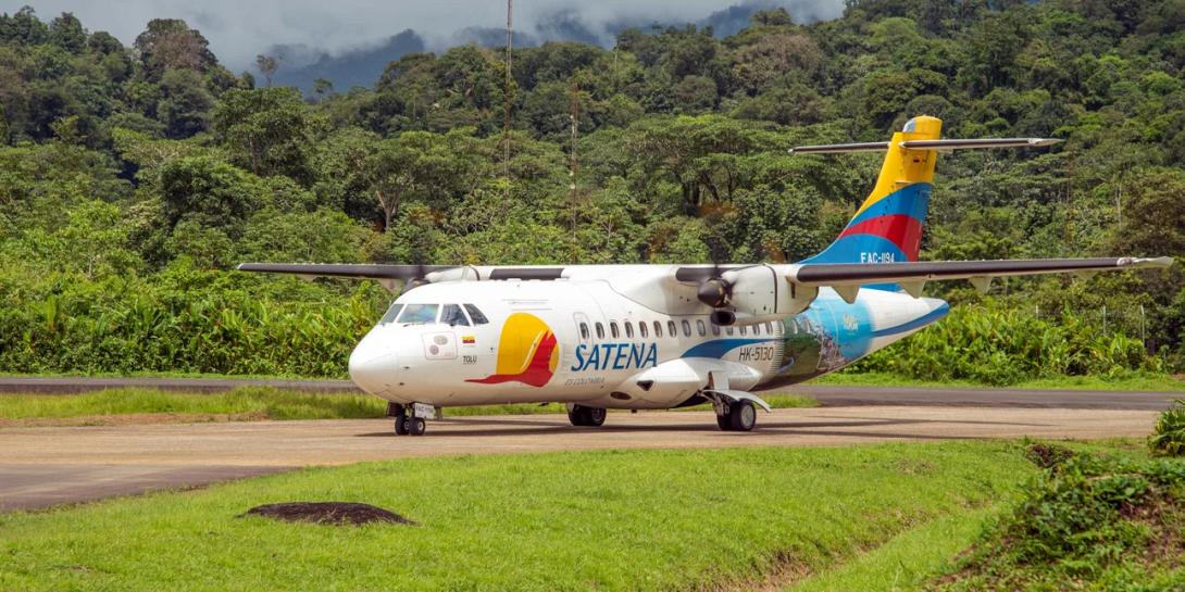 κολομβία, αεροσκάφος