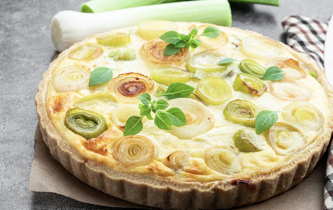 τάρτα, πράσο