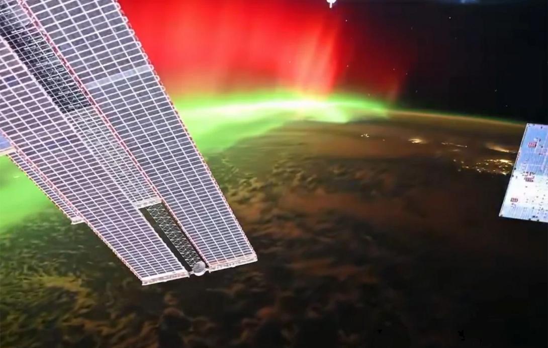 διάστημα, βόρειο σέλας