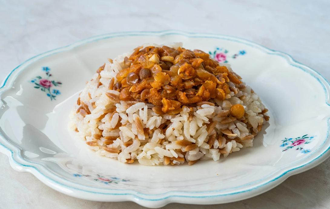 φακόρυζο, ρύζι