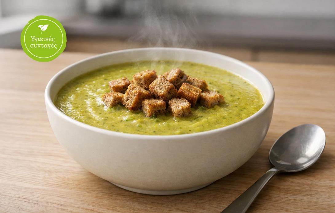 σούπα, μπρόκολο