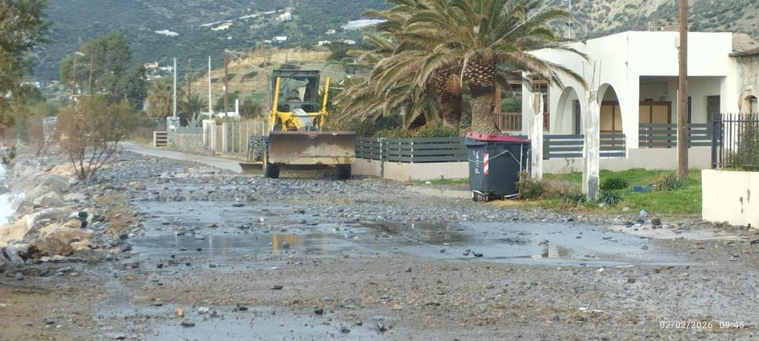 δήμος βιάννου ζημιές καστρί