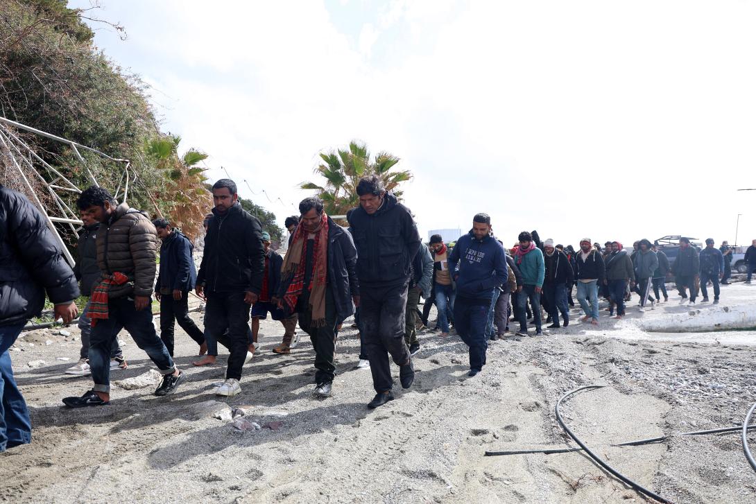 Καλοί Λιμένες - Μετανάστες