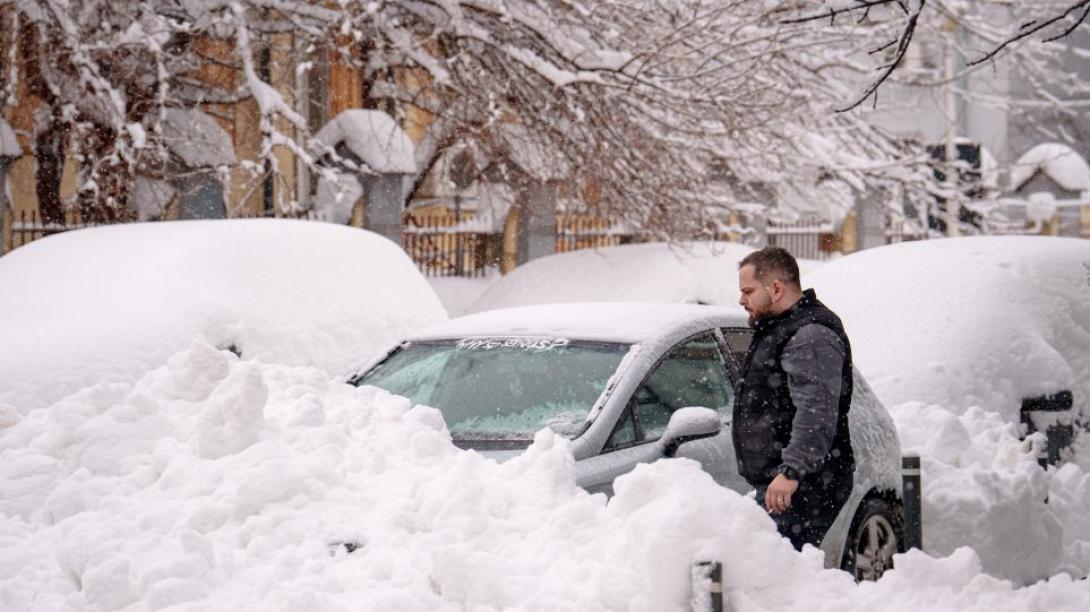 ρουμανια χιονια