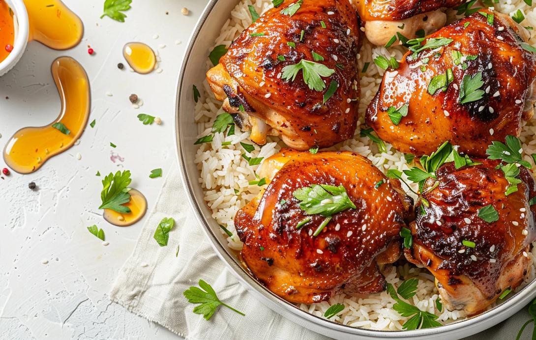 κοτόπουλο, ρύζι