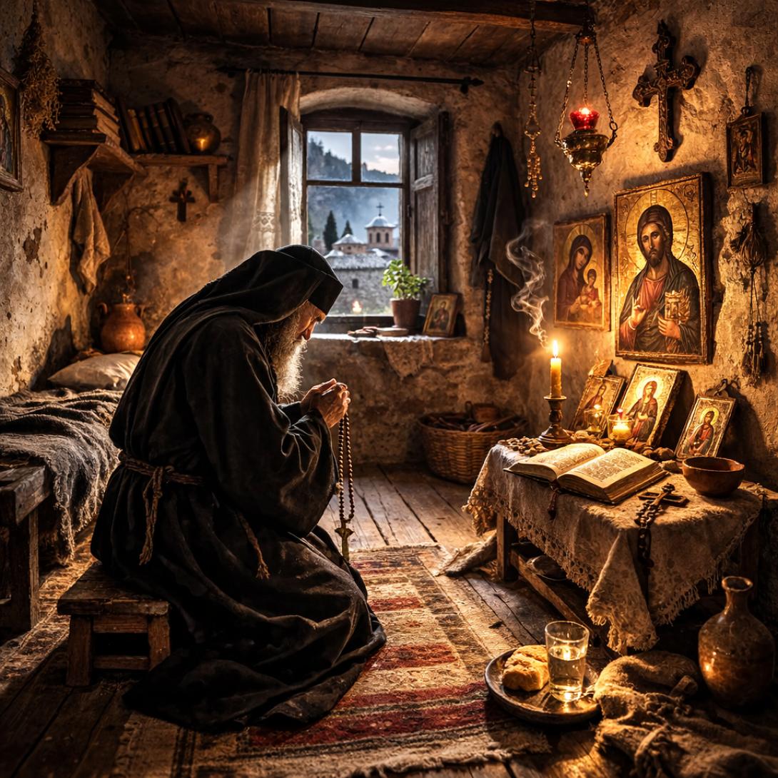 μοναχος προσευχη