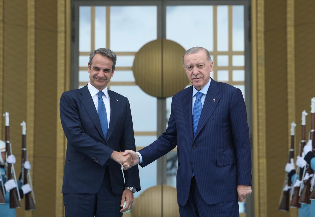 μητσοτάκης ερντογάν