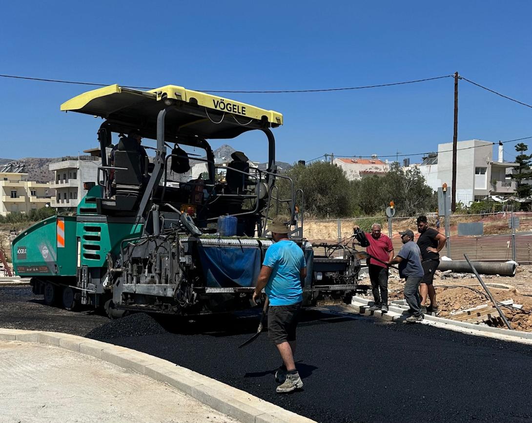γαζι ελ γκρεκο ασφαλτόστρωση