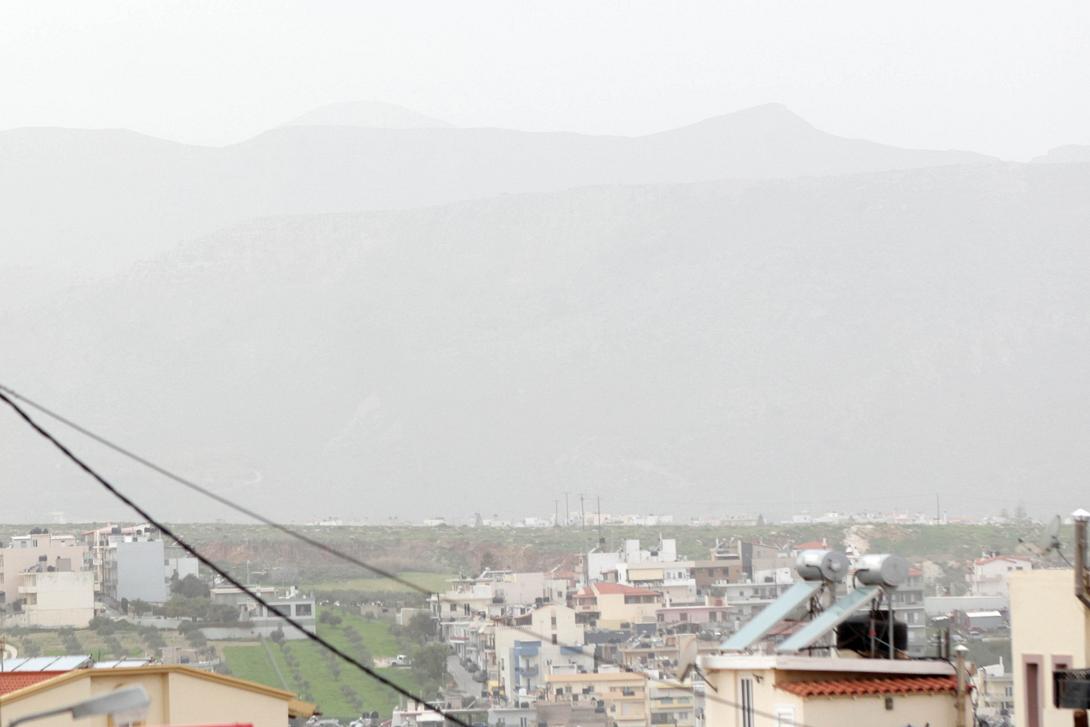 ηράκλειο αφρικανική σκόνη