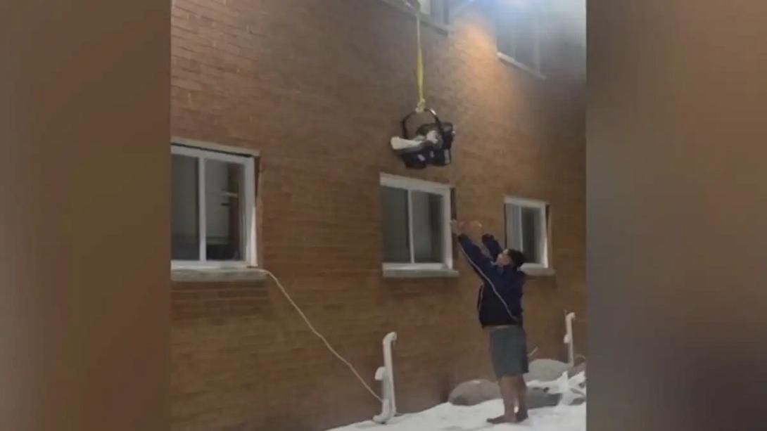 μωρό διάσωση