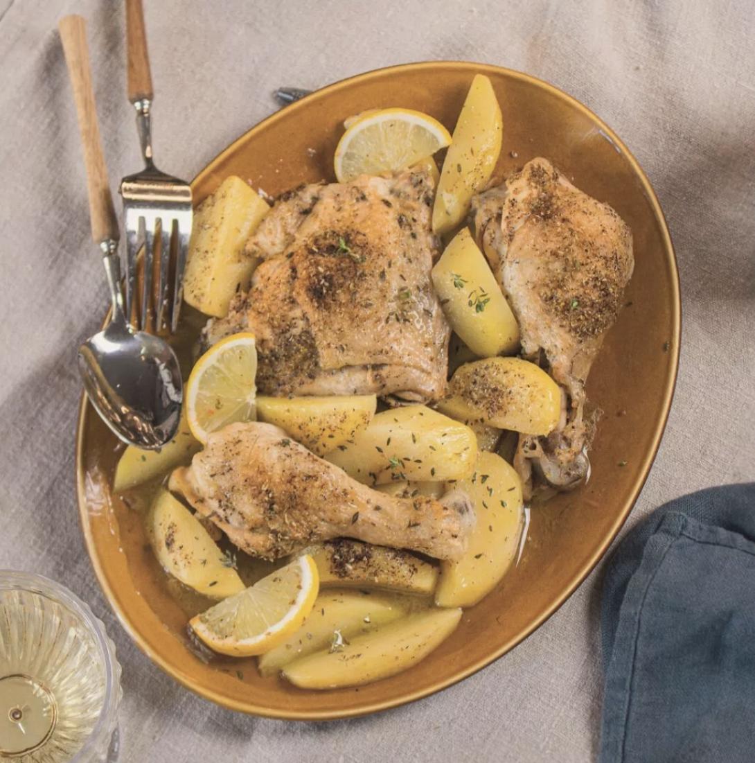 κοτόπουλο, μυρωδικά