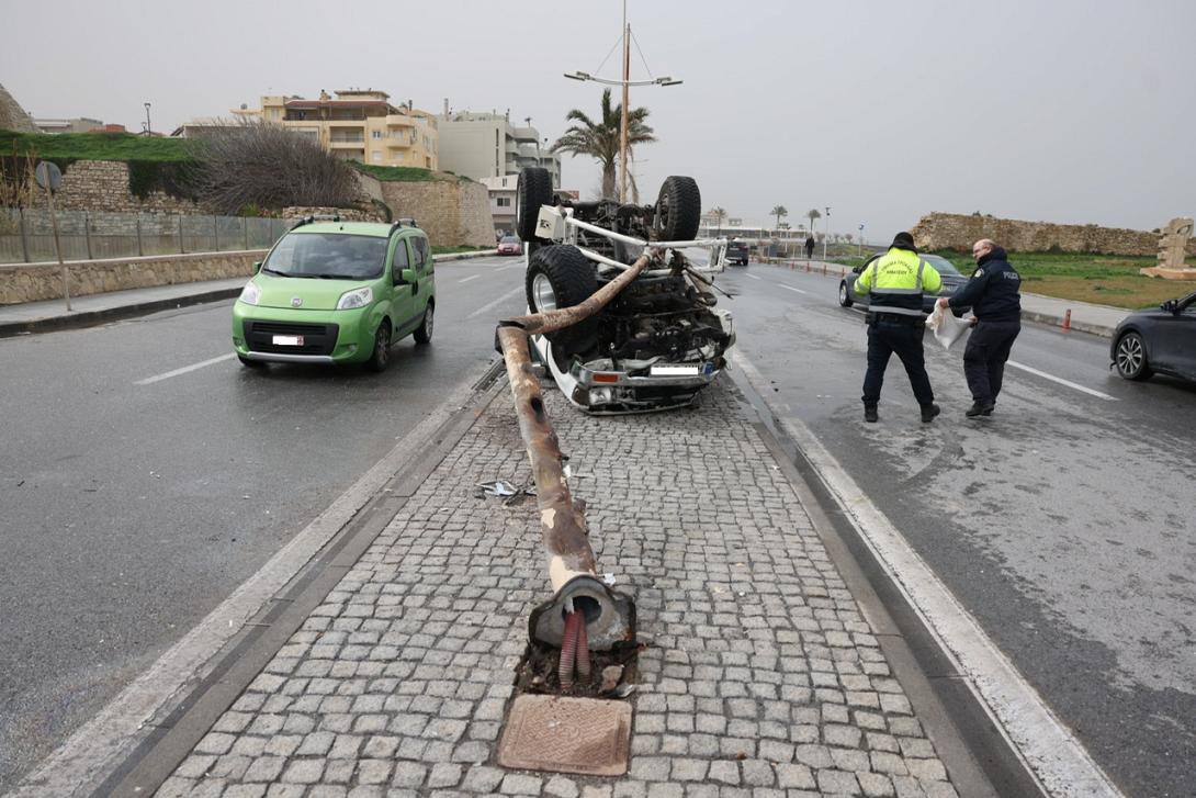 Τροχαίο στην Παραλιακή Νέο