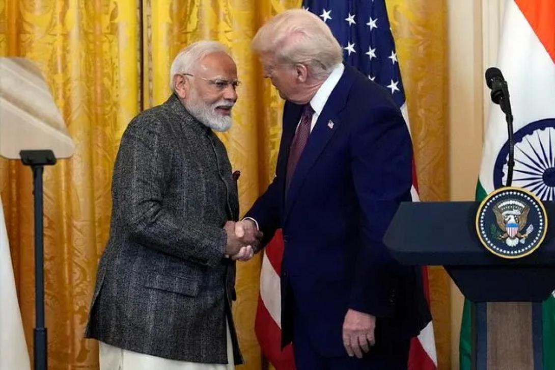 τραμπ ινδια