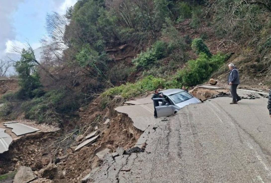 τζουμερκα κατολισθηση
