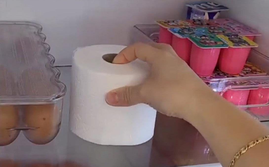 χαρτι υγειας στο ψυγειο