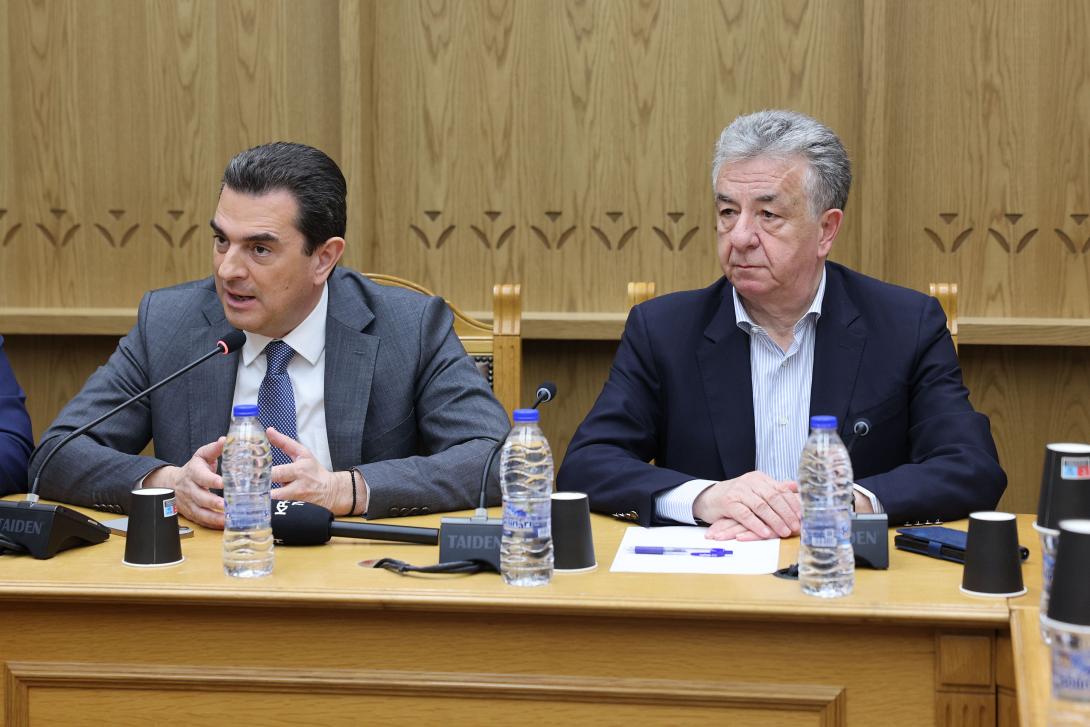 Επίσκεψη Κ. Σκρέκα στην Περιφέρεια Κρήτης