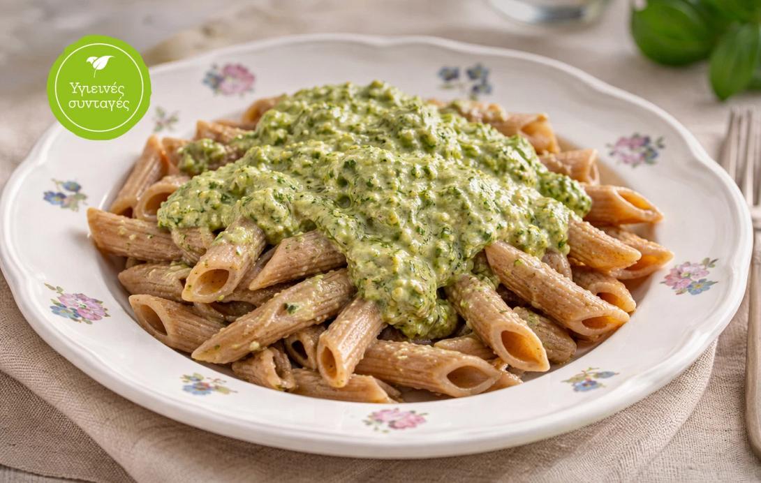πεστο, μακαρόνια