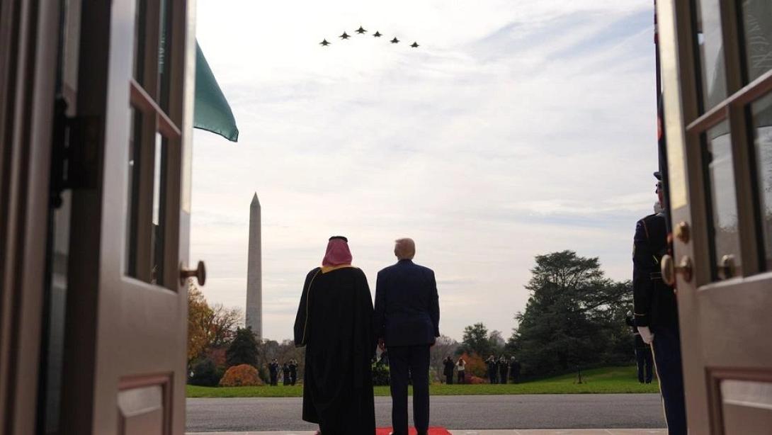 Ο Πρόεδρος Ντόναλντ Τραμπ και ο πρίγκιπας διάδοχος της Σαουδικής Αραβίας