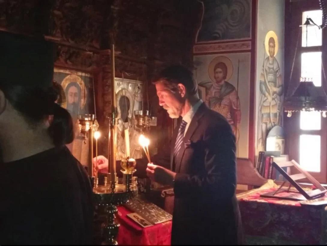 παυλος ντε γκρες αγιο ορος