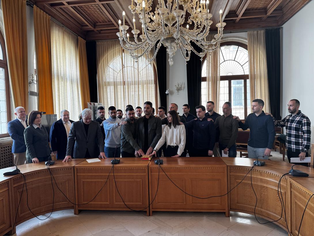 Ορκωμοσία 17 νέων Δημοτικών Αστυνομικών στο Δήμο Ηρακλείου
