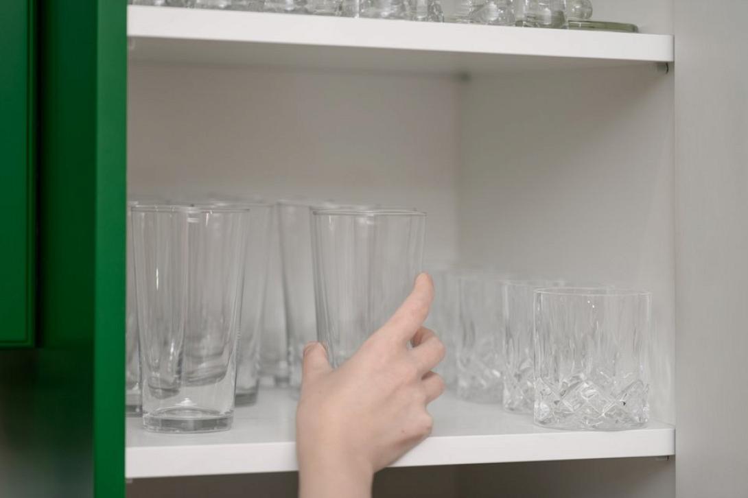 ποτηρια - ραφια