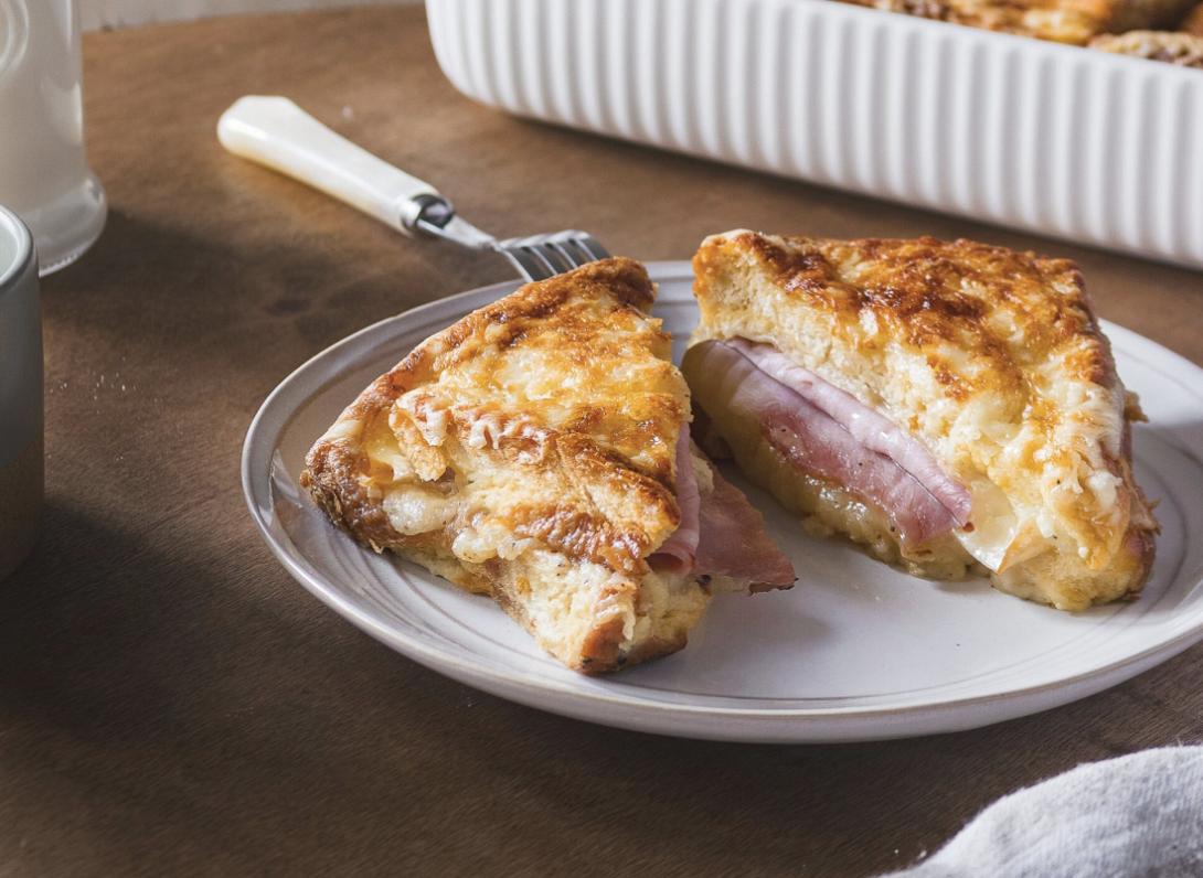 σουφλέ, ψωμί