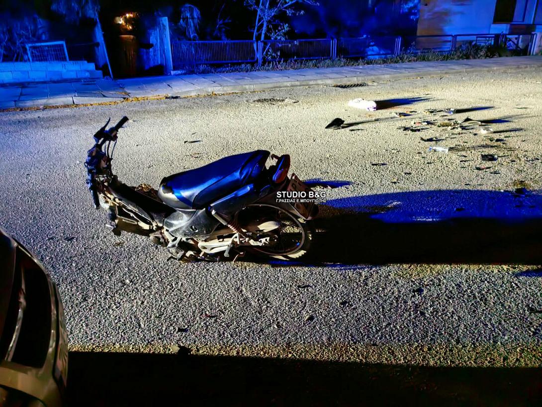 μηχανάκι τροχαίο ναύπλιο