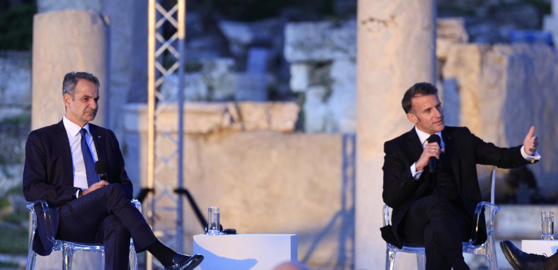 Μητσοτάκης - Μακρόν 